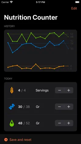 Game screenshot Nutrition Counter mod apk