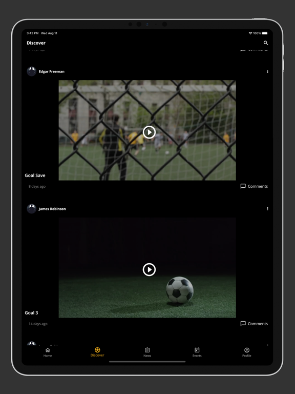 Screenshot #4 pour My Football CV