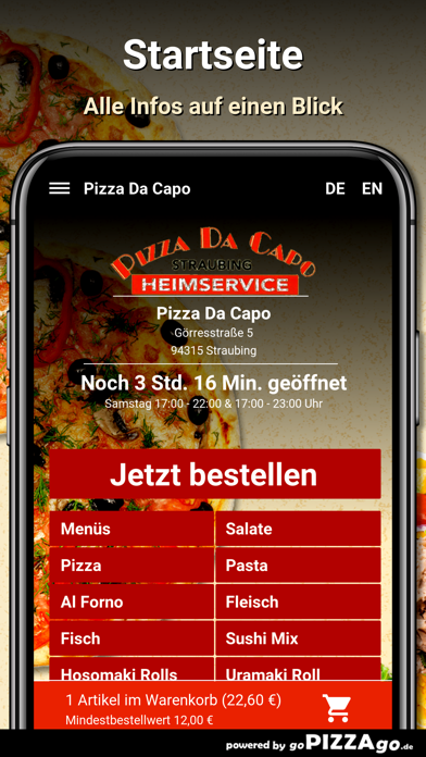 Pizza Da Capo Straubing screenshot 2