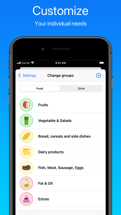 FOOD242 - Food Diary & Tracker Screenshot