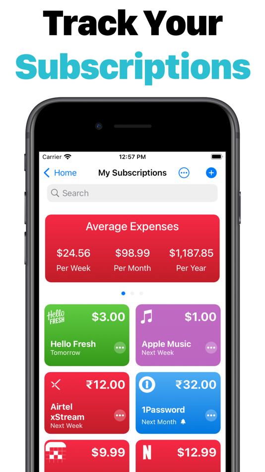 #1. Subtrack: Track Subscriptions (macOS) โดย: Mohit Nandwani
