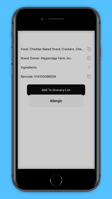 Aller.me - Allergy Checker Screenshot