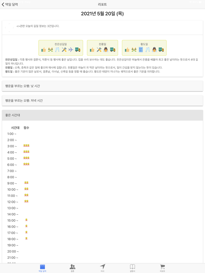 택일비전 - 정통택일 실용백과