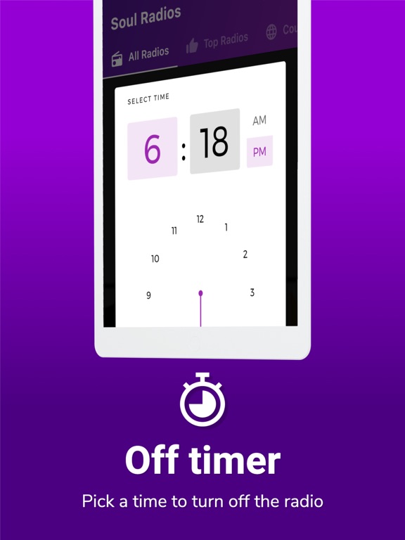 Soul Music Radios iPad screenshot 6 - Music app