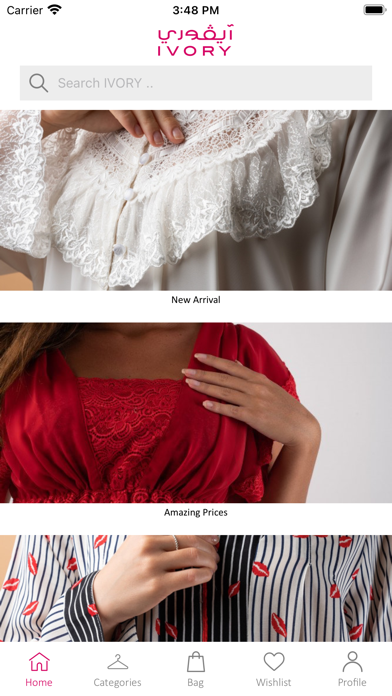 IVORY - FASHIONS Screenshot