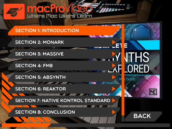 Screenshot #5 pour Synths Course For Komplete 11
