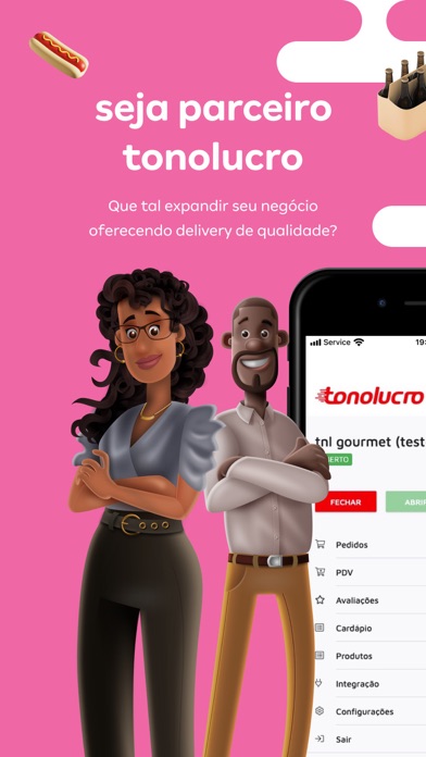 Screenshot #1 pour Parceiro - Tonolucro Delivery