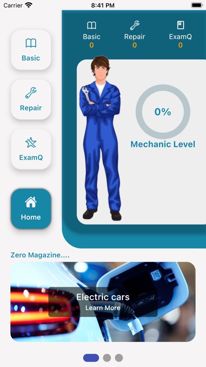 Mechanic quiz game