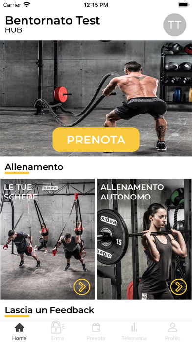 Hub Fit Screenshot