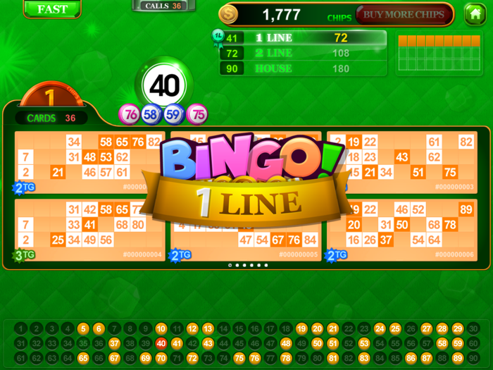 Bingo Solo 90  90 Ball Bingo