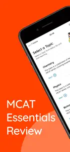 MCAT Essentials Review screenshot #1 for iPhone