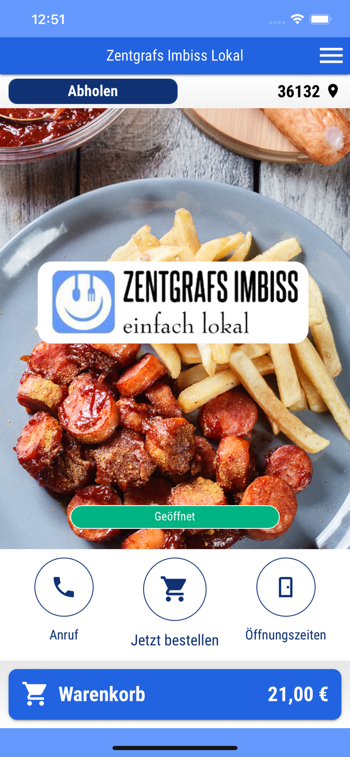 Zentgrafs Imbiss Lokal