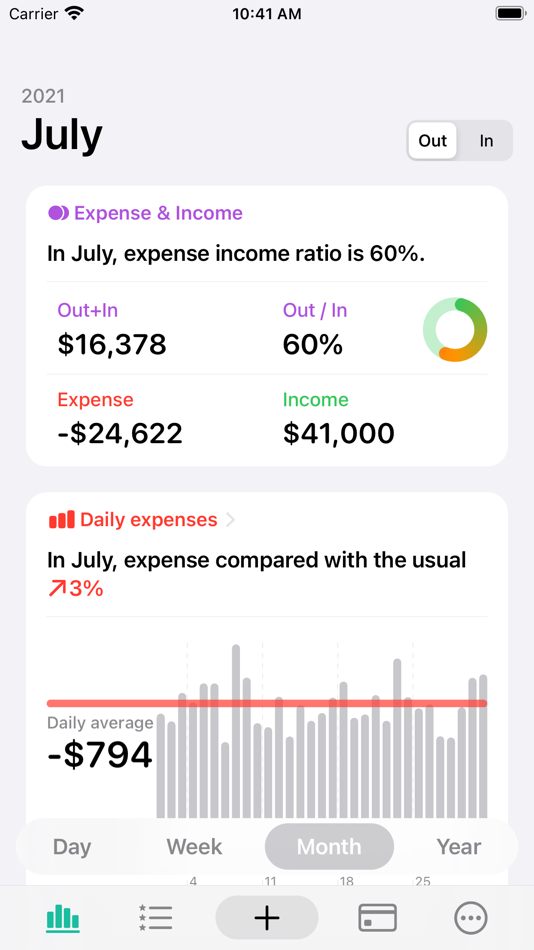 #2. Flow - Accounting App (iOS) 由: 玉栋 侯