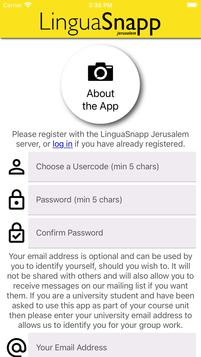 LinguaSnapp Jerusalem