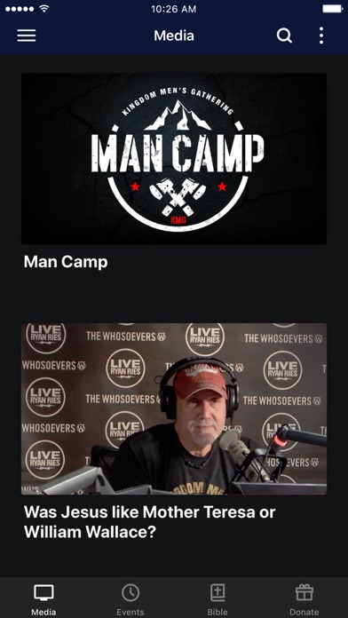 Kingdom Men's Gathering Screenshot