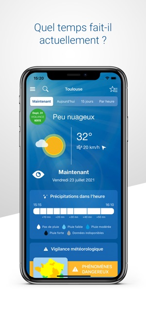 Météo-France dans l'App Store