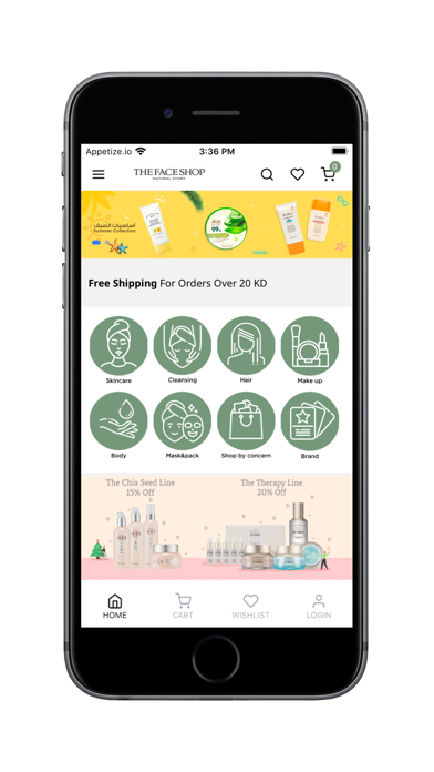 THE FACE SHOP KW Screenshot