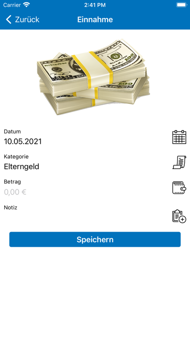 VSB Taschengeldplaner Screenshot