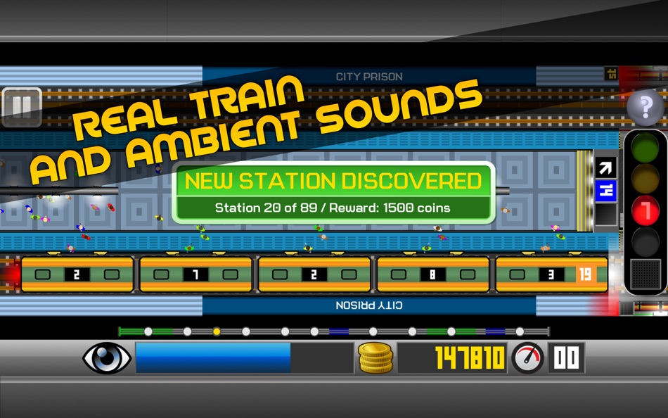 #7. Subway Train Simulator 2D (macOS) 由: Daniel Viktorin