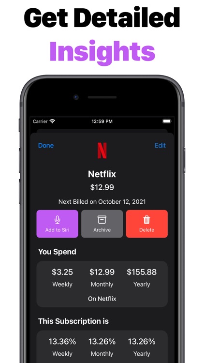 Subtrack: Track Subscriptions screenshot-4