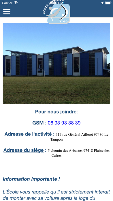 Ecole Mick Gym Screenshot