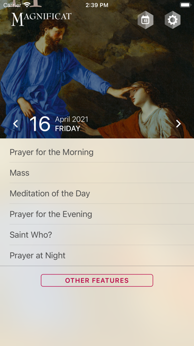 Magnificat English Editions Screenshot