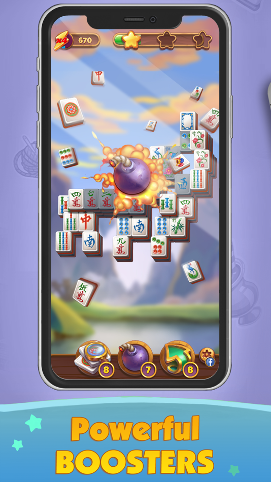 #4. Mahjong: Magic Islands No WiFi (macOS) De: Rainbow Games LLc