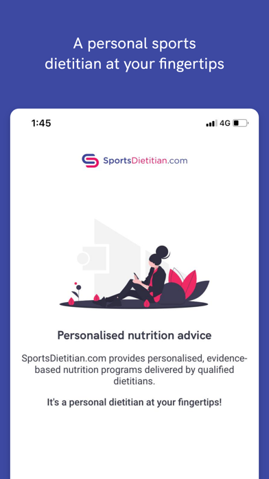 SportsDietitian.com Screenshot