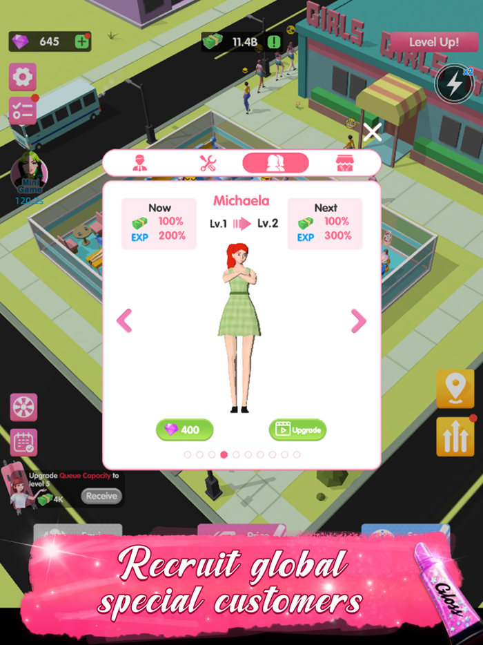 Idle Beauty Salon - Sims Game
