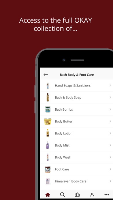 Okay Pure Naturals Wholesale Screenshot