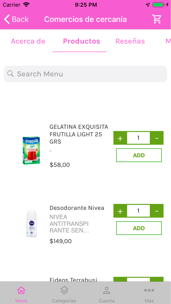 Comercios de Cercania