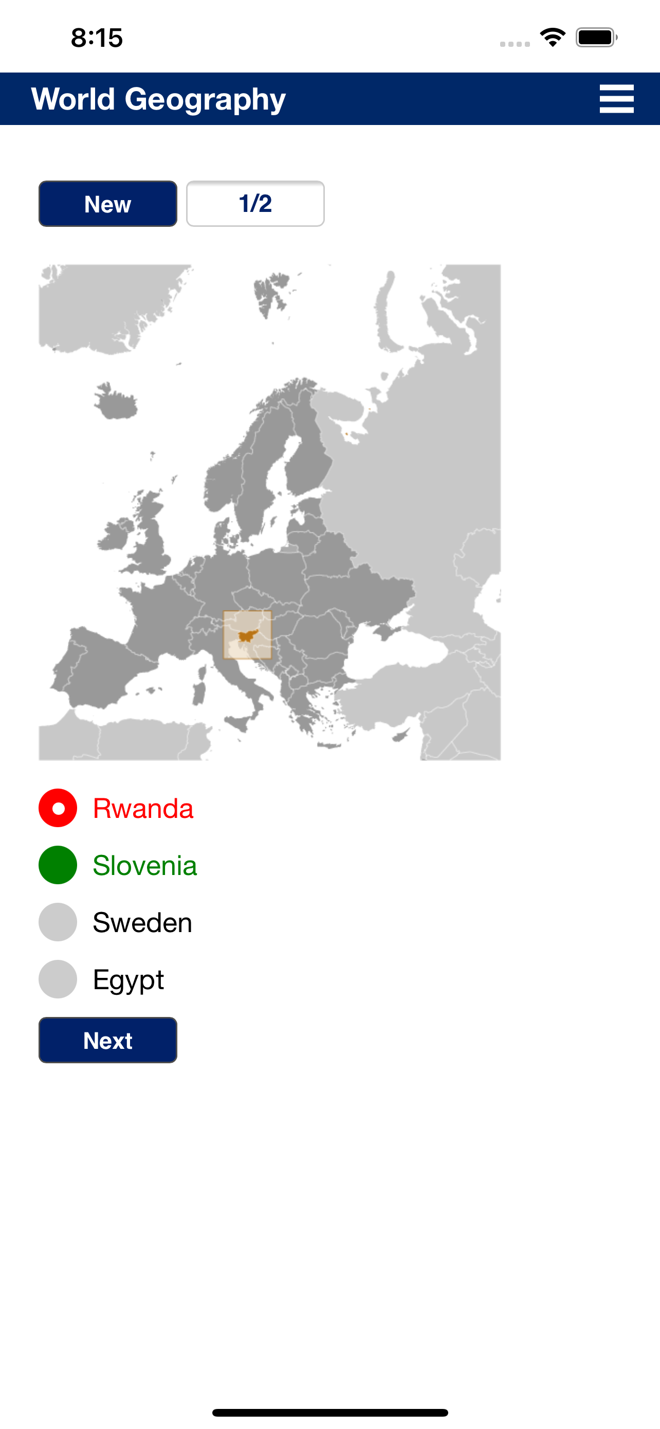 World Flags and Geography