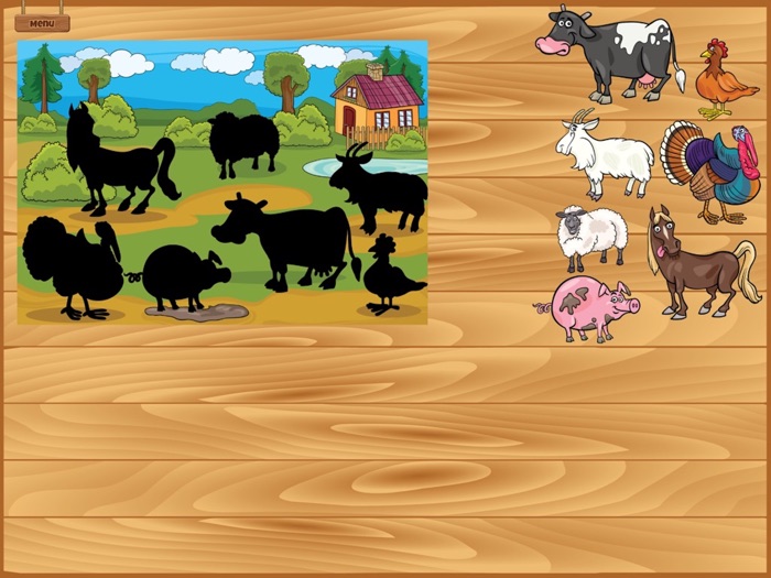Farm Game Kid Puzzles Game