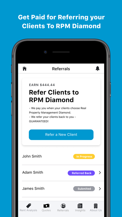 RPM Diamond ReferApp Screenshot