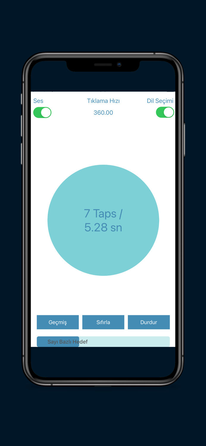 Tap counter and Meditation