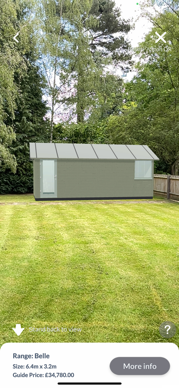 SMART Garden Room Visualiser