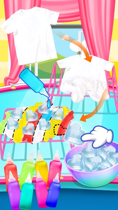 Ice Tie Dye - Fashion Art Screenshot