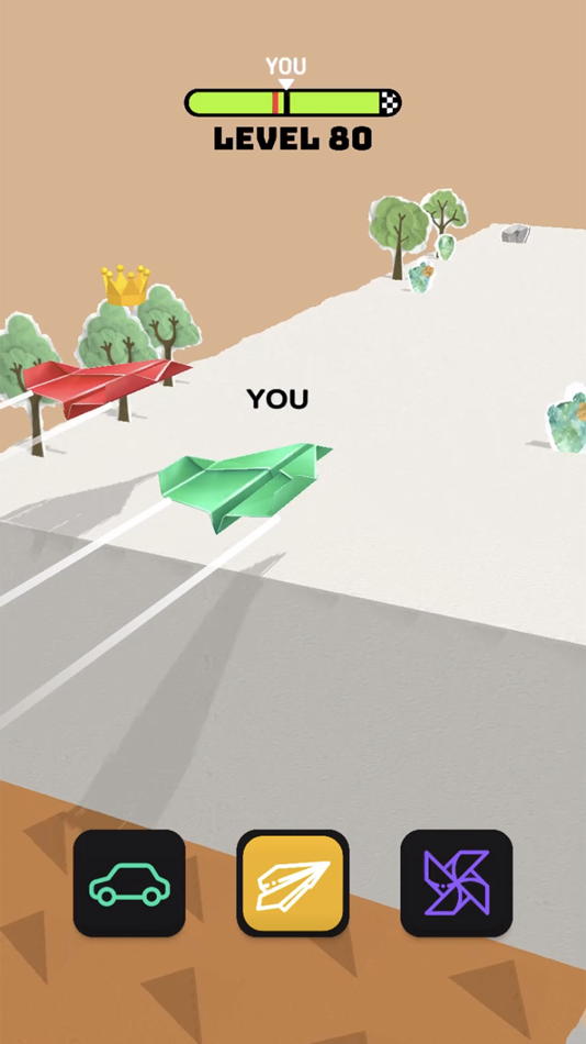 #3. Origami Dash (iOS) 由: Hang Nguyen