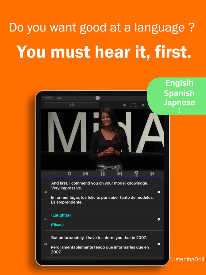 ListeningDrill Learn English