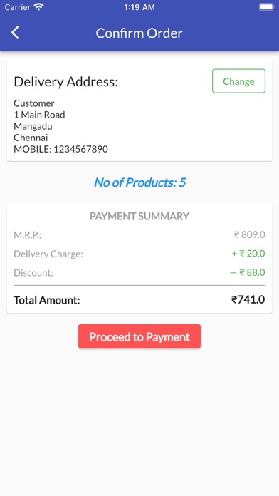 RRGrocery Screenshot