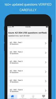azure az-304 updated 2022 iphone screenshot 1