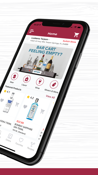 Luekens Wine & Spirits Screenshot