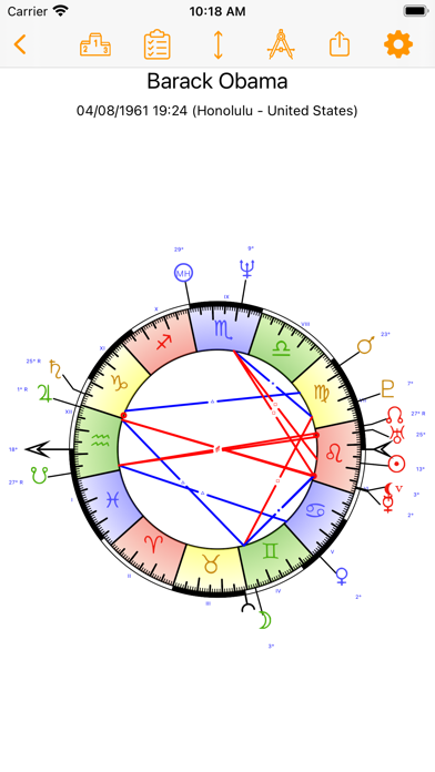Olympia Astrology Screenshot