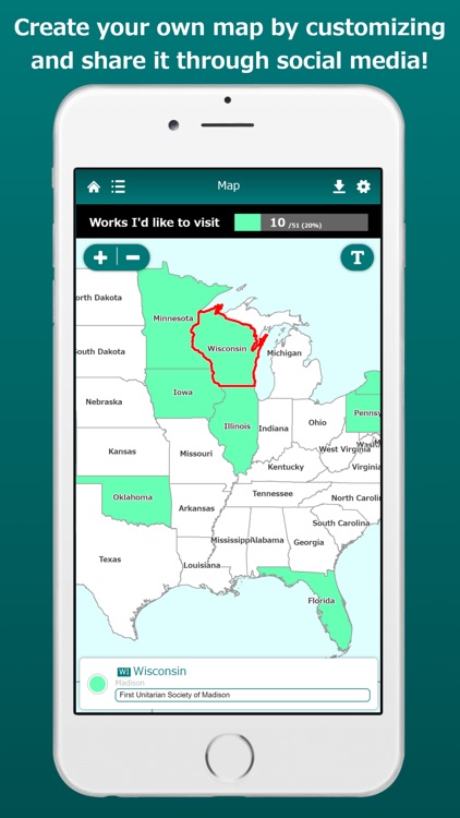 My United States Map screenshot-4