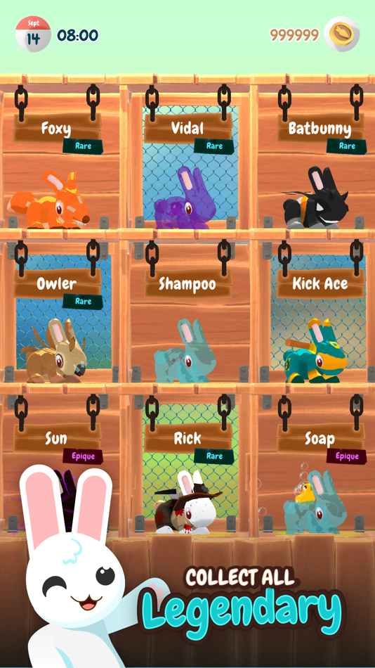 #3. Bunniiies: Uncensored Rabbit (iOS) 由: Zero One SAS