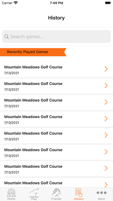 Friendly Golf Games Screenshot