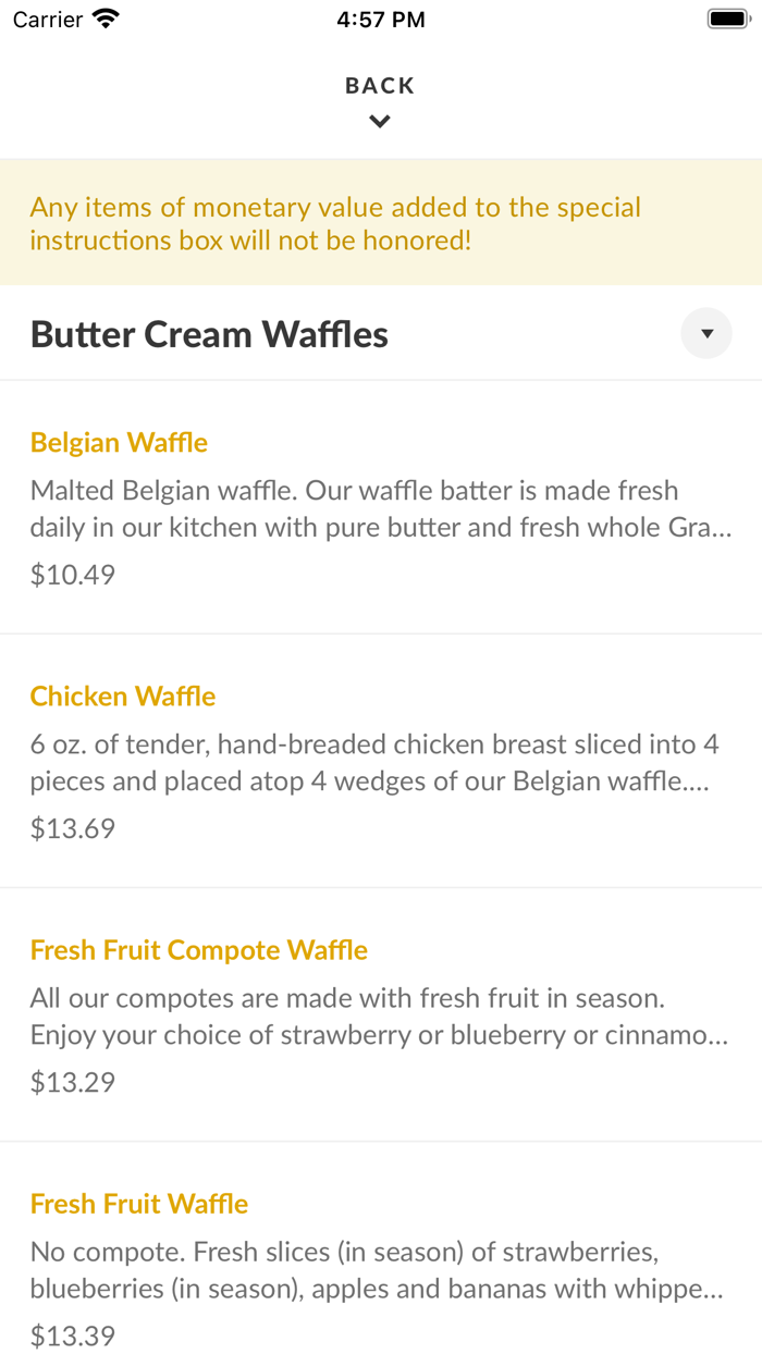 Golden Nugget Pancake