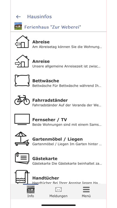 Ferienhaus Zur Weberei Screenshot