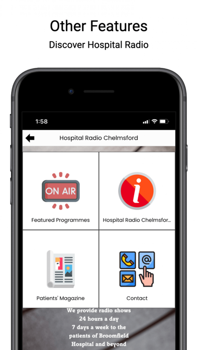 Hospital Radio Chelmsford Screenshot