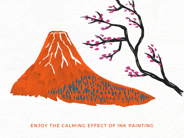 Calligraphy Calm - Ink Brush